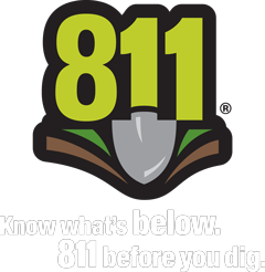 Know what's below. 811 before you dig.